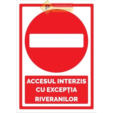 Indicator pentru riverani